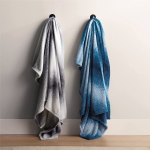 Fleece tæpper Twin Size Grå – Hyggelige letvægts bløde strøer og tæpper til sofa
