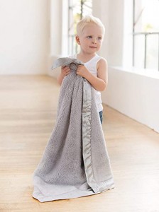 Одеяло для детской коляски Little Giraffe Chenille, розовое, 29″ x 35″