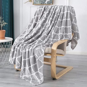 Flanell Fleece Decken Wäschgréisst, Super Soft gemittlech Plüschdecken, Liichtgewiicht Mikrofiber Wäschdecken fir Couch Sofa Bett