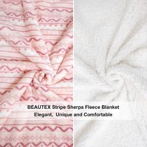 Sherpa Fleece Throw Blanket for Young Girls Super Soft Fuzzy Cozy Plush Pink Sherpa Plush Throw Blanket for Kids ເດັກນ້ອຍໄວລຸ້ນຫຼືຜູ້ໃຫຍ່ສໍາລັບຕຽງນອນໂຊຟາ