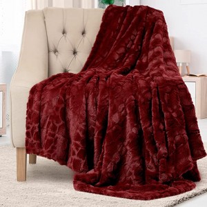 Luksuzna deka od umjetnog krzna – mekana, pahuljasta, topla, ugodna, minky, udobna, dugačak plišani krzneni pokrivač za zimu