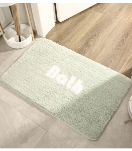 Nuwe huis badkamer gly vloer mat tapyt badkamer deur absorberende voet pad huis toilet deur mat