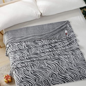 Uragiri Flannel Fleece Kanda Gumbeze, Lightweight Super Yakapfava Yakapfava Plush Bed Blanket