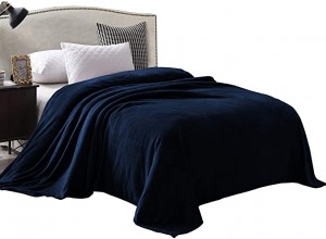 Aksamitna flanelowa polarowa pluszowa narzuta na łóżko typu king size jako narzuta/narzuta/narzuta miękka, lekka, ciepła i przytulna
