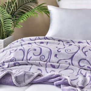 بطانية رمي من الصوف الفانيلا ، بطانية سرير قطيفة فائقة النعومة وخفيفة الوزن