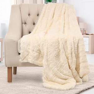 Роскошное одеяло из искусственного меха - мягкое, пушистое, теплое, уютное, минки, удобное, с длинным ворсом, плюшевые ткани, меховые одеяла на зиму