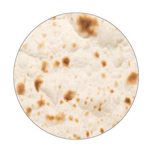 Tortilla pam super mos lag luam wholesale polyester flannel round funny me nyuam pam