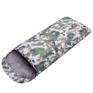 Saco de dormir para adultos al aire libre para una sola persona invierno grueso edredón cálido interior portátil bolsa de camping
