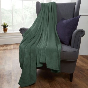 Fleece deken foar couch Grey - Lichtgewicht pluche fuzzy gesellige sêfte dekens en goaien foar sofa