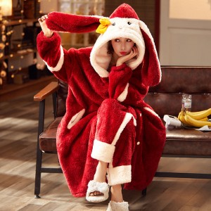 Winter plain color korean women wholesale pijamas akazi aatali manja pajama set