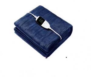 Electric blanket heated throw home and office use machine washable