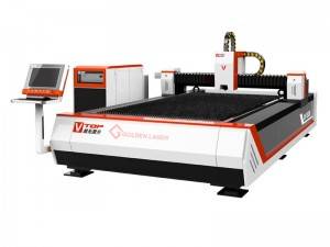 Open Typ 1000W Fiber Metal Laser Cutting Machine