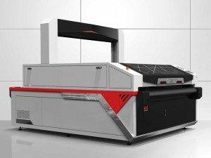 Mesin Pemotong Laser Fabrik Bercetak Sublimasi untuk Pakaian Jersi Sukan