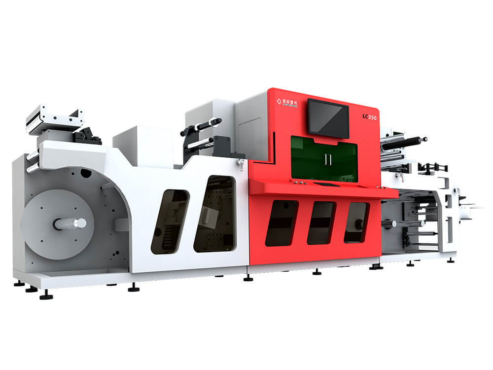 Machine de découpe laser d'étiquettes rouleau à rouleau - Goldenlaser