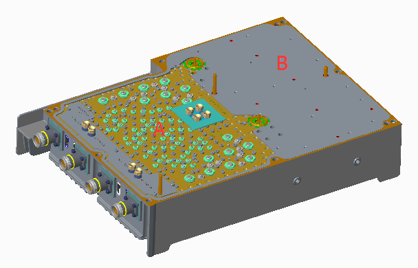 Como deseñar un sistema miniaturizado para integrar compoñentes pasivos e activos nun "portador de filtro"?