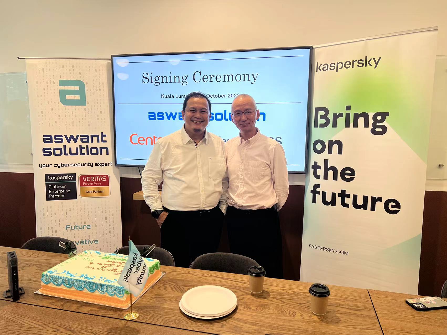 Centerm and ASWant Solution Forge Strategic Partnership to Advance Centerm Kaspersky Thin Client Solutions in Malaysia