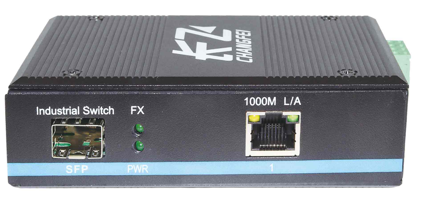 Big Discount Two Port Ethernet Switch -
 Industrial grade Gigabit fiber optic transceiver (one optical and one electrical) – Changfei Optoelectronics