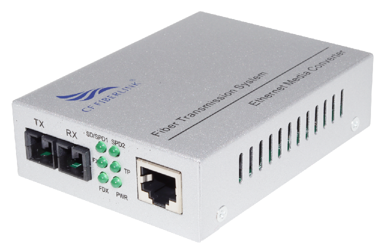 Hot New Products Multimode Fiber Transceiver -
 Gigabit fiber optic transceiver (one light and one electricity) – Changfei Optoelectronics