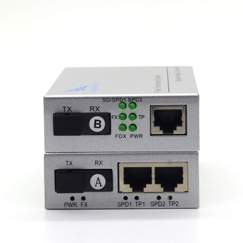 Gigabit Ethernet Fiber Switch 8Optical Port 2Electrical Port RJ45 Port SFP  Fiber