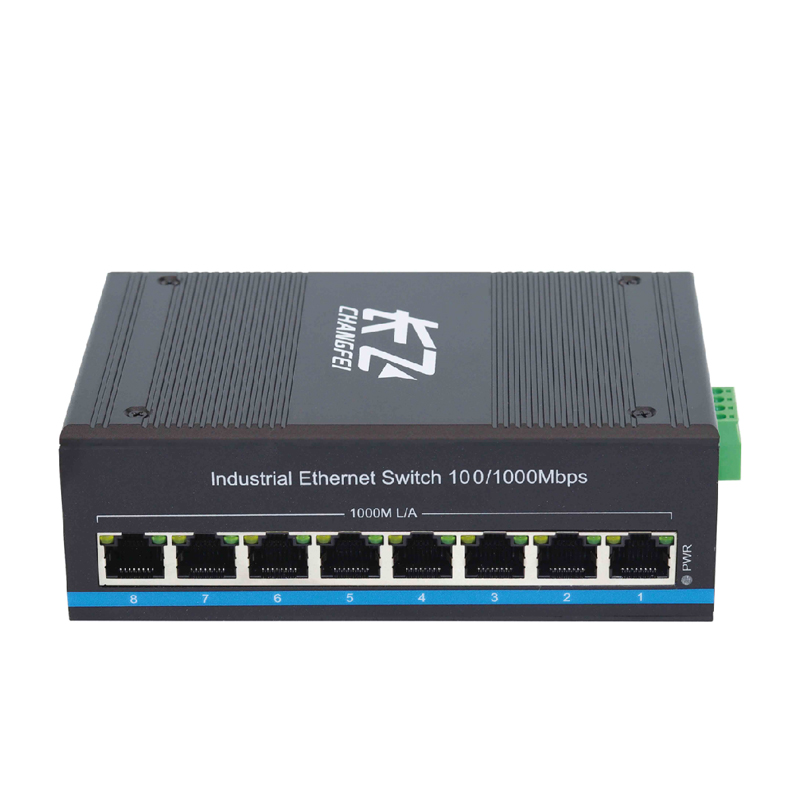 Top Quality Industrial Switch Box -
 Industrial grade 8-port Gigabit Ethernet switch – Changfei Optoelectronics