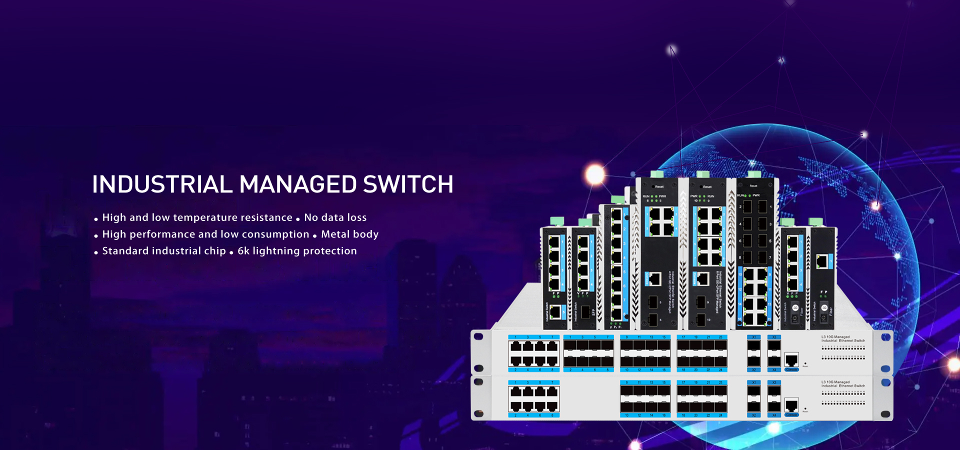 Industrial Managed Switch