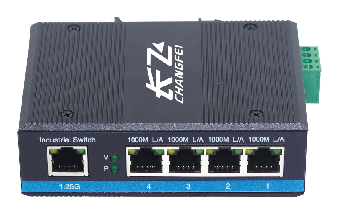 Discountable price Thunderbolt Network Switch -
 Industrial grade 5-port Gigabit Ethernet switch – Changfei Optoelectronics