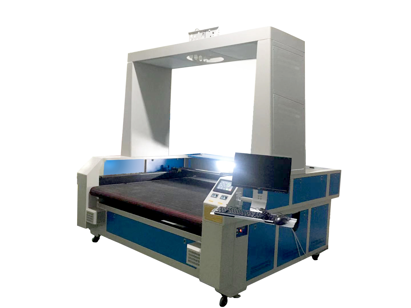 Laser cutter for fabric