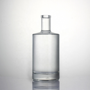 Shanghai linlang wholesale 500ml 700ml 750ml fancy vodka alcohol spirits liquor whisky glass bottle