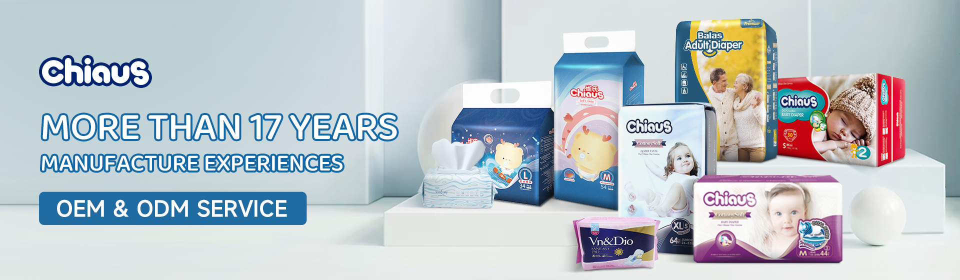 Chiaus high quality SMALL size baby tape diapers