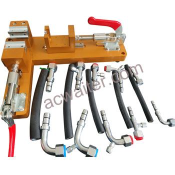 Тоңазытқыш түтікке және фитингке арналған автоматты айнымалы ток құбырының қаптамасының құралы Таңдаулы кескін