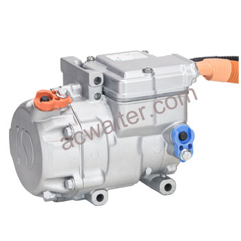 Compresor de aire acondicionado automotriz eléctrico de 12v para R134a R1234yf R404a