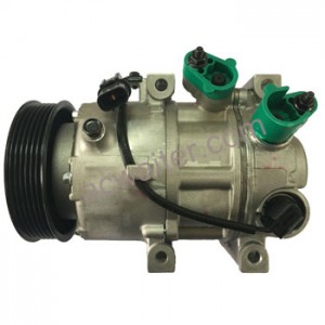Compressor de ar condicionado DVE12 HYUNDAI SONATA VIII 2.0L/KIA K5 2.0L 2011-2013 97701-3R000
