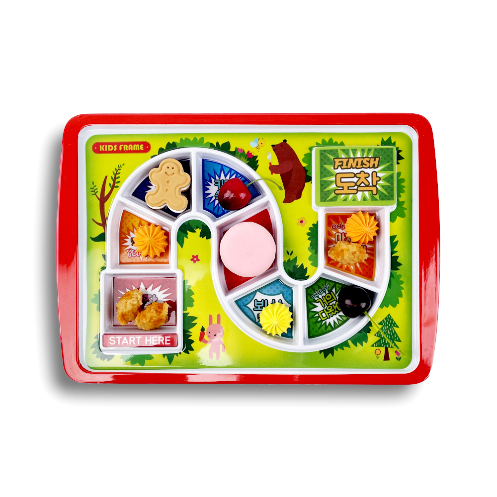 Оптова дитяча тарілка для обіду Тарілка для годування Посуд для дітей Розділена тарілка для вибагливих малюків із веселою їжею