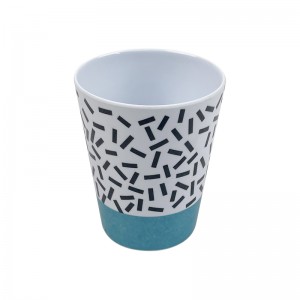 Fabbrica 2023 tazze di plastica dal design popolare tazze da tè tazza in melamina