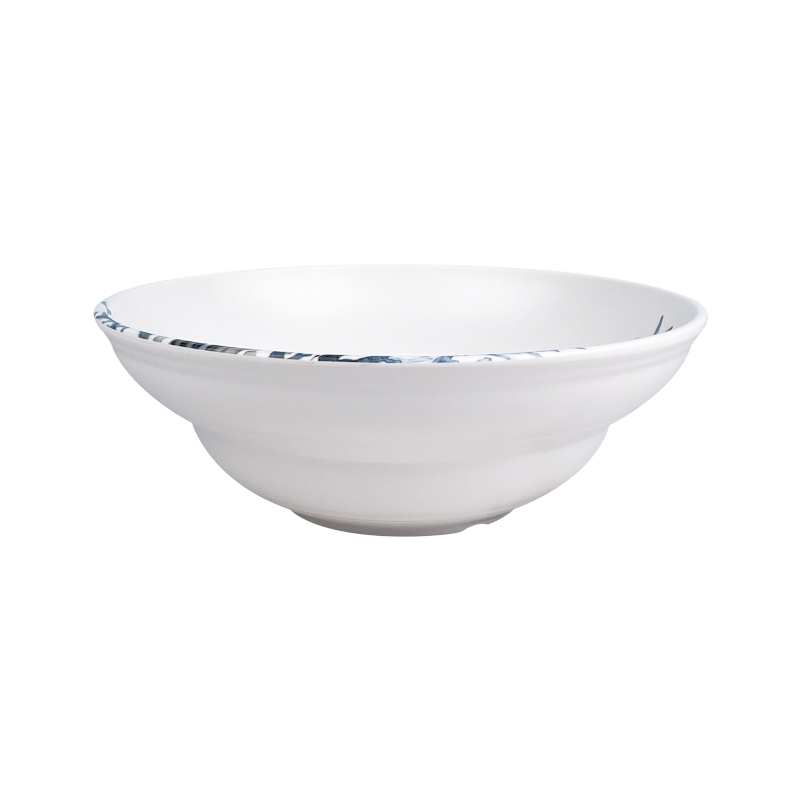 Wharekai Ritenga Rorohiko Kaore e taea te pakaru Kirihou Ramen Noodle Pho Bowl White Melamine Japanese Ramen Udon Bowl