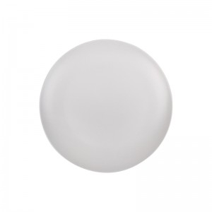 Melamin-Speiseteller, 7 weiße 9-Zoll-Teller, Geschirrset für den Innen- und Außenbereich, bruchfest