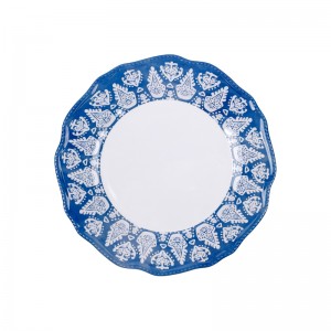 Insolubilis Cibus Grade Melamine Serviens Plates Prandium Plates Restaurant Melamine Dish Round Mos