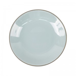 Роскошные кухонные круглые пластиковые тарелки, набор посуды, меламиновые тарелки для ресторанов, посуда, набор посуды, посуда
