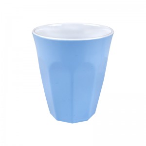 Оптовый поставщик кружек с индивидуальным дизайном Синяя меламиновая сублимационная кружка Кофейная чашка