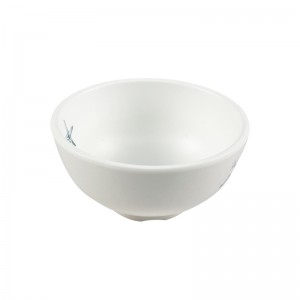 Vysokoteplotní dezinfekce imitace nádobí melaminová miska do mikrovlnné trouby imitace keramického čínského vzoru