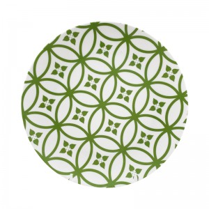 2022 Новое поступление Листья Картофель фри Змеиная тарелка Высококачественная пластиковая посуда Меламиновый столовый набор