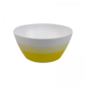 BESTWARES Factory Wholesale Custom Fruits Design Cereal Bowl BPA-free 6 Inch Unbreakable Plastic Melamine Salad Bowl For Washing