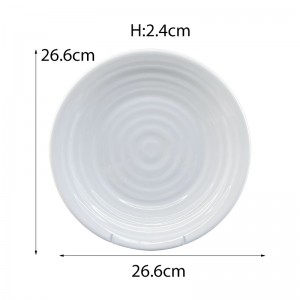 Название товара wholesale Уличные небьющиеся меламиновые наборы посуды белые меламиновые миски тарелка набор посуды Код товара