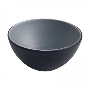 다양한 모양의 레스토랑 멜라민 국수 수프 그릇과 숟가락 무광택 맞춤형 플라스틱 그릇