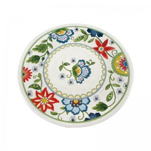 Фабричная белая посуда и тарелки, круглая меламиновая тарелка для ресторана, меламиновая тарелка на заказ