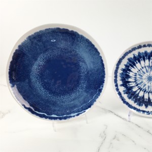 Обломок картины голубого луча меламина пластиковый изготовленный на заказ и набор диска погружения