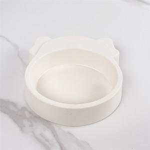 맞춤형 디자인 플라스틱 제품 라운드 멜라민 애완견 고양이 그릇