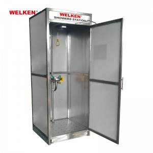 Stainless Steel Enclosed Safety Shower BD-602