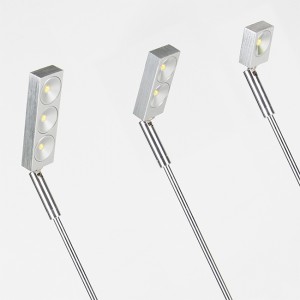 3 W Jewelry Display Lighting Fixture LED Mini Stand Spotlights 110 Beam Angle, 240Lm