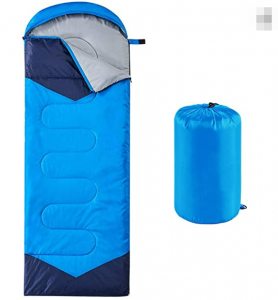 Camping Sleeping Bag – 3 Season Warm & Cool Weather – Summer Spring Fall Lightweight Waterproof for Adults Kids – Camping Gear Equipment, Traveling, and Outdoors